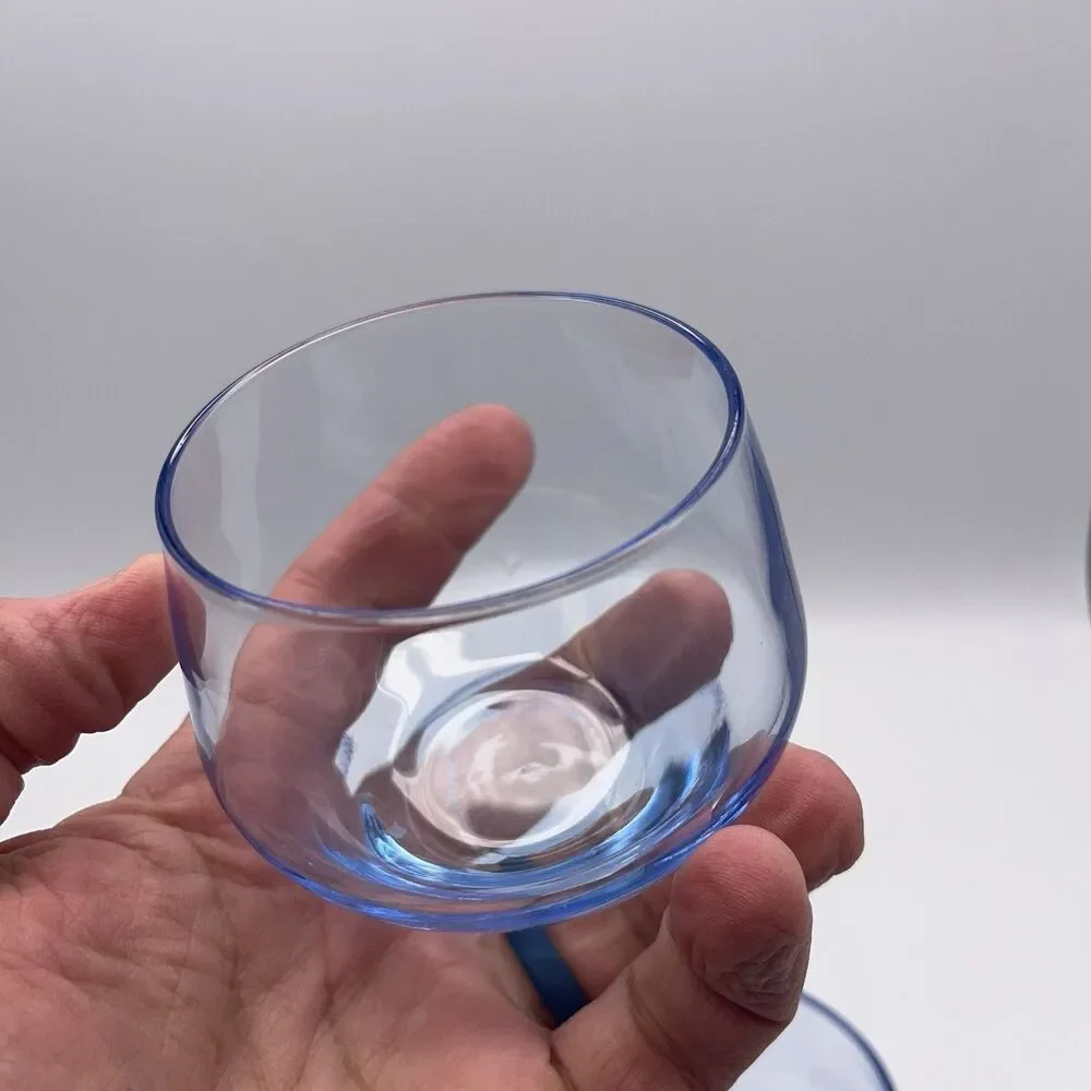 Blue Hue Bar Glasses Set Of 5